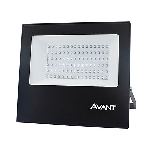 Refletor de Led Avant 100W/6500K Preto