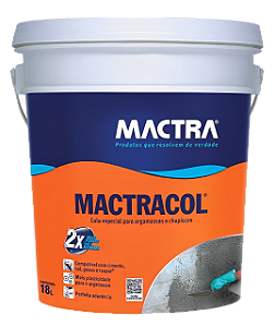 Impermeabilizante Aditivo Mactra Mactracol 18L Branco