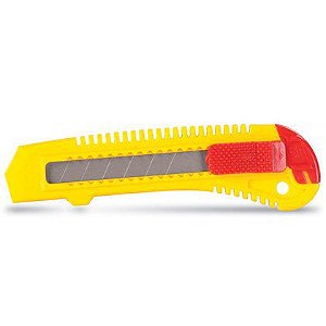 Estilete Multiuso Starrett 18mm Kus045-s Trava de Deslizar