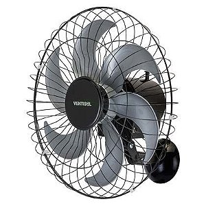 Ventilador Ventisol de Parede Steel Preto 50cm Bivolt