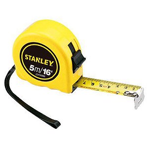 Trena De Aço Stanley 05m x 16mm