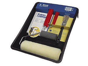 Kit Pintura Atlas 1002 05 Peças Pacote com 06 Kits