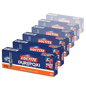 Durepoxi Henkel Adesiva Epóxi 100g Caixa com 12 Cartuchos