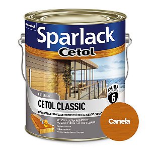 Verniz Cetol Sparlack Brilhante Canela Galão 3,6 Litros