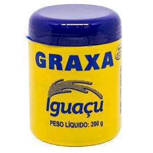 Graxa Iguaçu para Uso Geral Marrom 200g Caixa com 12 Unidades