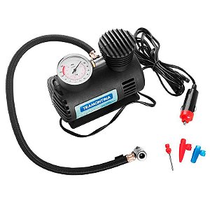 Compressor de Ar Portátil Tramontina para Carros 300 psi 50W 12V