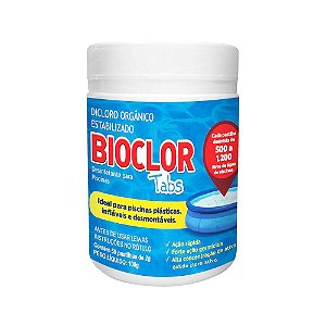 Cloro Bioclor Acuapura 500 a 1.200 Litros Embalagem com 50 Pastilhas