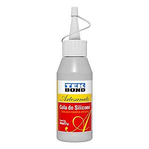 Cola Silicone Tek Bond Artesanato 51g/60ml Caixa com 12 Unidades