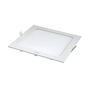 Luminária Avant Painel Quadrado LED 24W de Embutir