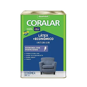 Tinta Acrílica Paredex Coral Lata 18L Gelo