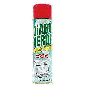 Limpa Forno Aerosol Diabo Verde 440ml