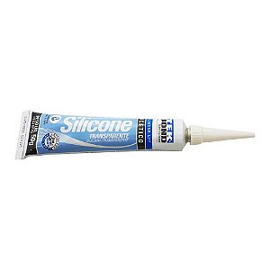 Silicone Acético Tek Bond Incolor 50g Embalagem com 24 Unidades