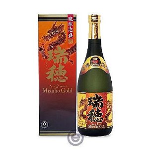 Awamori Ryukyu Mizuho Gold (envelhecido por 3 anos) 3-30 720ml CI-06