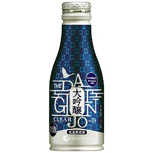 Sake Hakutsuru Daiginjo Clear Bottle 180ml CI-05