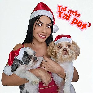 Gorro Papai Noel Tal Mãe/ Pai Tal Pet