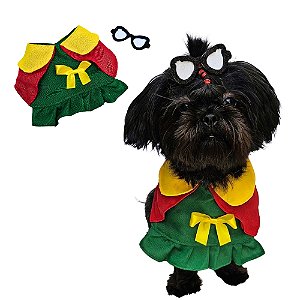 Bandana Pet Chiquinha +Laço