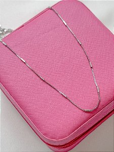 Choker Veneziana - Folheado a prata