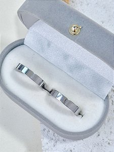 Par de Aliança Holanda 4mm - Aço Inox