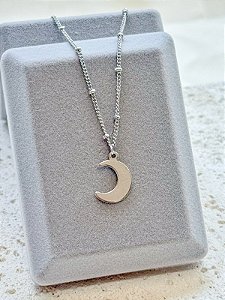 Colar Lua - Aço Inox