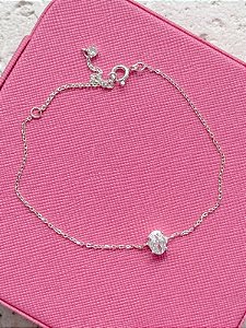 Pulseira ponto de luz oval - Folheado a Ouro