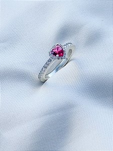 Anel solitário Gigi - Prata 950