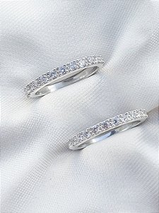 Par de Aliança pace - Prata 950