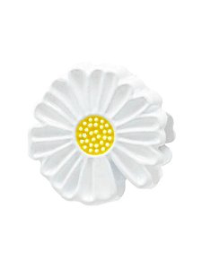 Berloque Separador Margarida - Folheado a prata