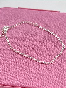 Pulseira elos simples - Prata 925