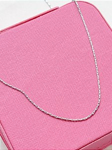 Colar fita elos - Aço Inox