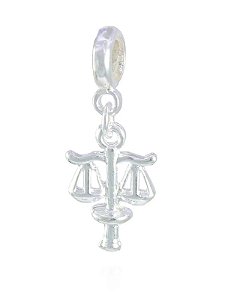 Berloque Direito - Folheado a prata