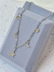Colar Céu - Aço Inox