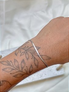 Pulseira fita - Aço Inox