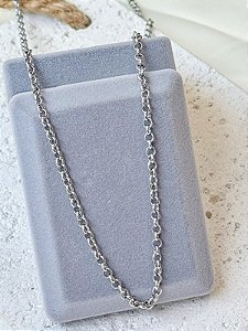 Colar elos M - Aco Inox