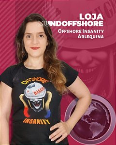 Camiseta Offshore Insanity Baby Look