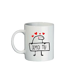 Caneca Personalizada Meme Flork Dia dos Namorados