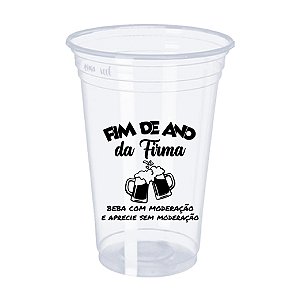 50 Copos Descartáveis 500ml - Personalizados
