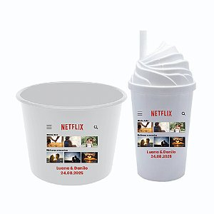 Kit Cinema - Dia dos Namorados - Catálogo Netflix