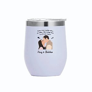 Copo Térmico 350 ml - Dia dos Namorados - Série The Big Bang Theory
