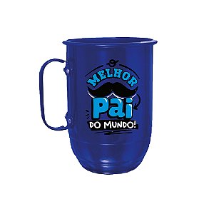 Caneca de Alumínio 600ml Personalizada - Dia dos Pais ( Certificado de melhor pai do mundo)Personalização: ao finalizar a compra, informe os nomes/frases/datas para personalização no campo de mensagem.  Se você tiver a arte pronta: após recebermos a confi