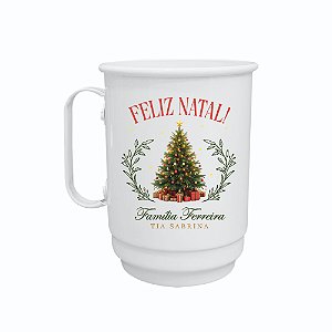 Caneca Moscow Mule 450ml Personalizada - Feliz Natal