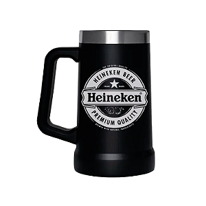 Caneca Térmica 700ml Preto Fosco - Personalizável