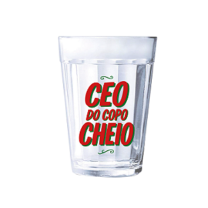 Copo Americano em Acrílico 190ml Personalizado - Confraternização 2026