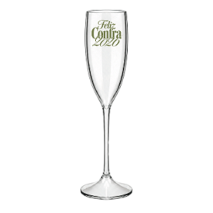 Taça de Champanhe 170ml Personalizada - Confraternização 2026