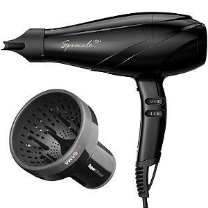 KIT GAMA - SECADOR SE SPECIALE ULTRA ION 2300W 220V + DIFUSOR DE AR UNIVERSAL