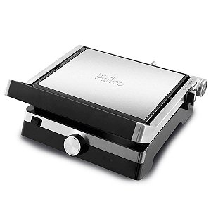GRILL PHILCO MASTER PRESS INOX DESIGN PGR04PI 180º - 220V
