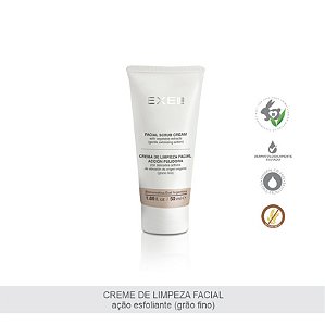 EXEL CREME DE LIMPEZA FACIAL ESFOLIANTE GRÃO FINO 50ML