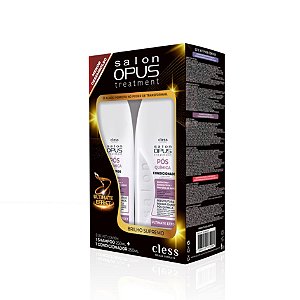 Kit Shampoo E Condicionador Cless Salon Opus PÓs Quimica - 250ml