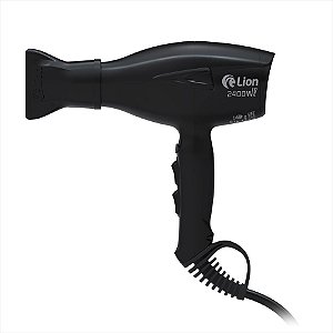 Secador De Cabelo Lion Pro 2400w Preto 220v