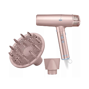 Secador De Cabelo Conair Digital Air Coral Claro - 127v