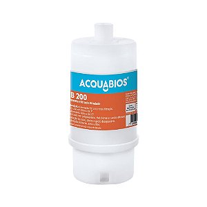 Refil Acquabios De ReposiÇÃo Blindado Ab200 Granular Carbon Rosca De 1/2"